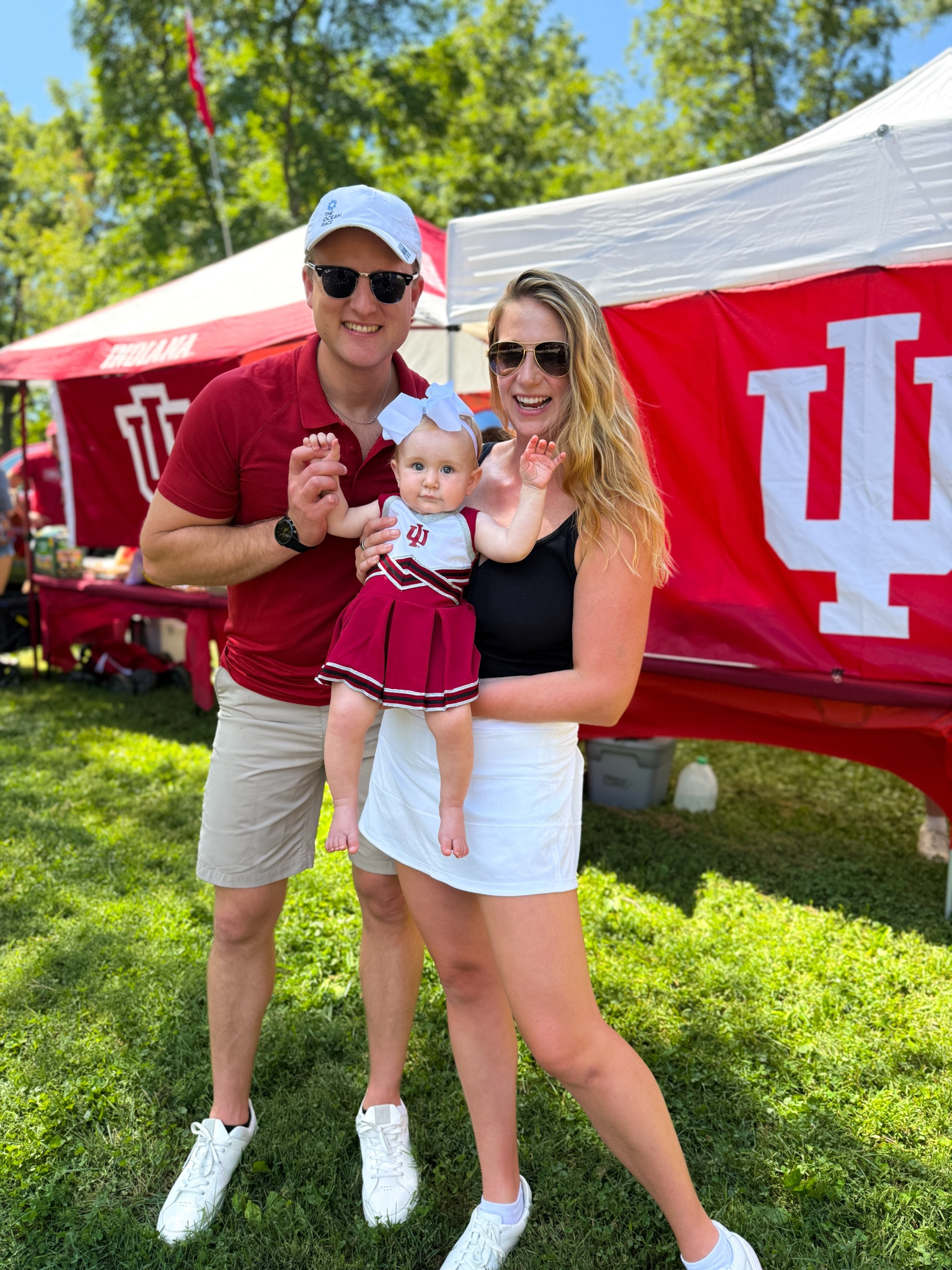 baby’s first tailgate 🏈 go IU! 

game day, red and white, Indiana university, tailgating, football season

#LTKSeasonal #LTKStyleTip #LTKBaby