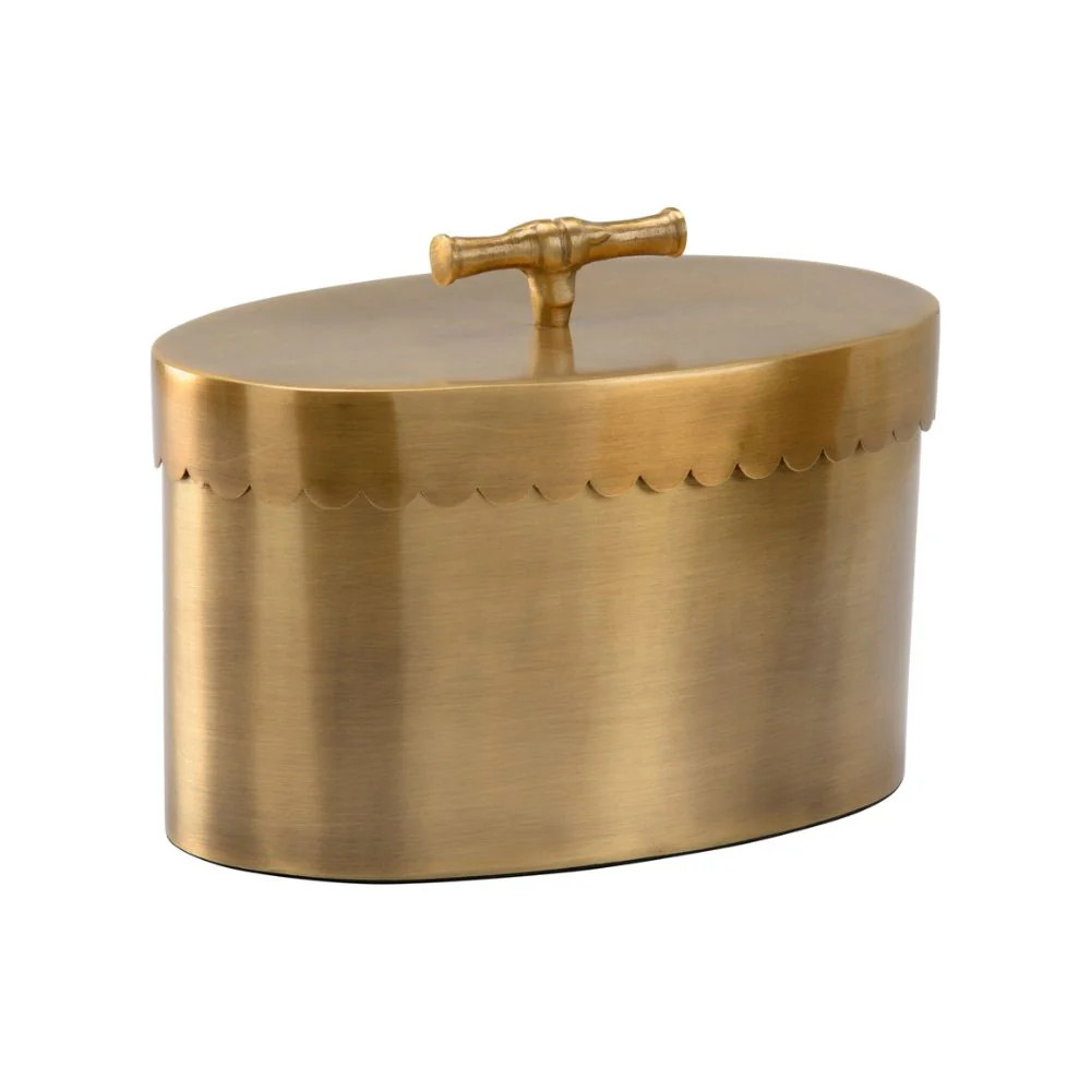 Clara Brass Box | Cailini Coastal