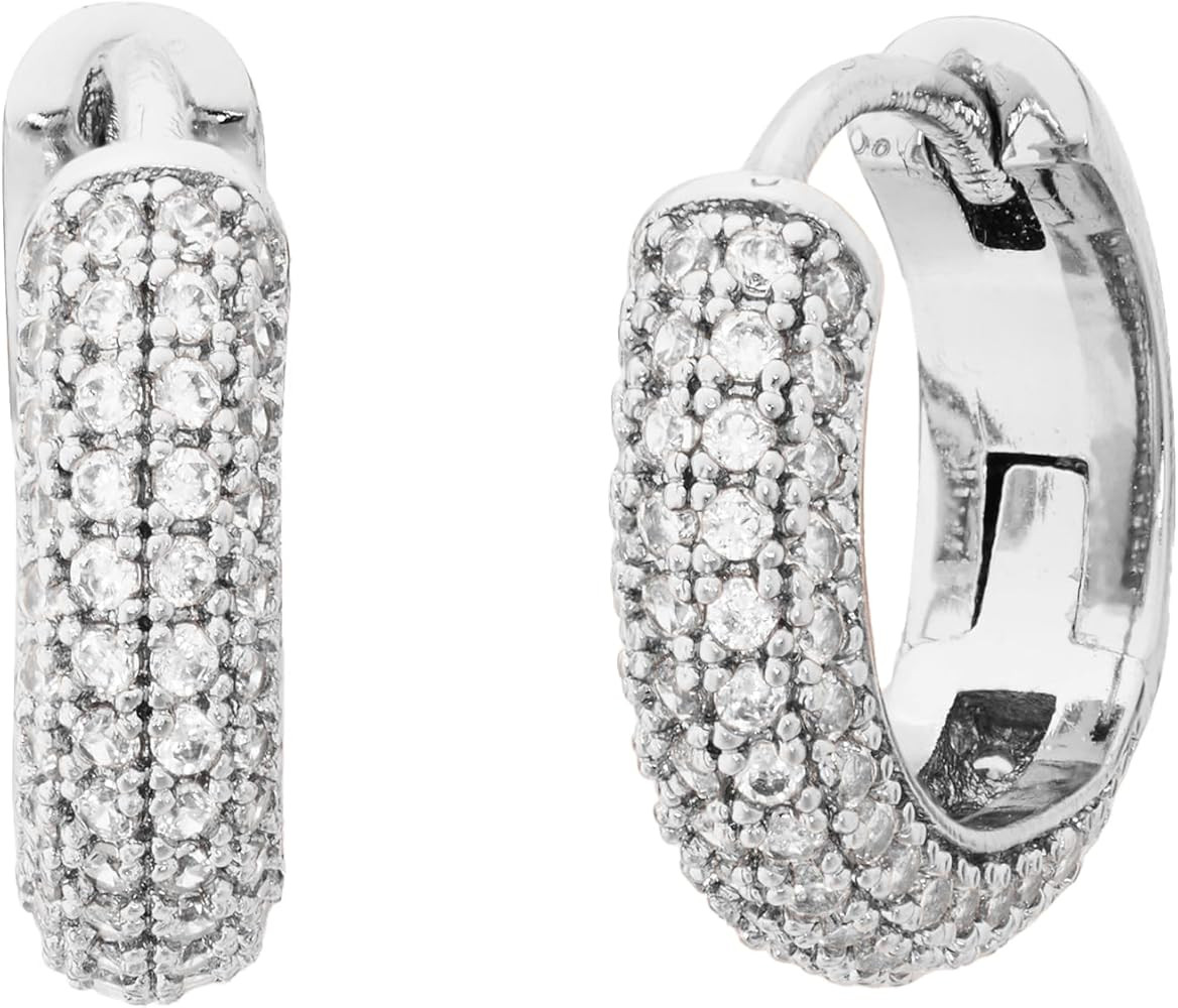 kate spade new york Brilliant Statements Pave Huggies | Amazon (US)