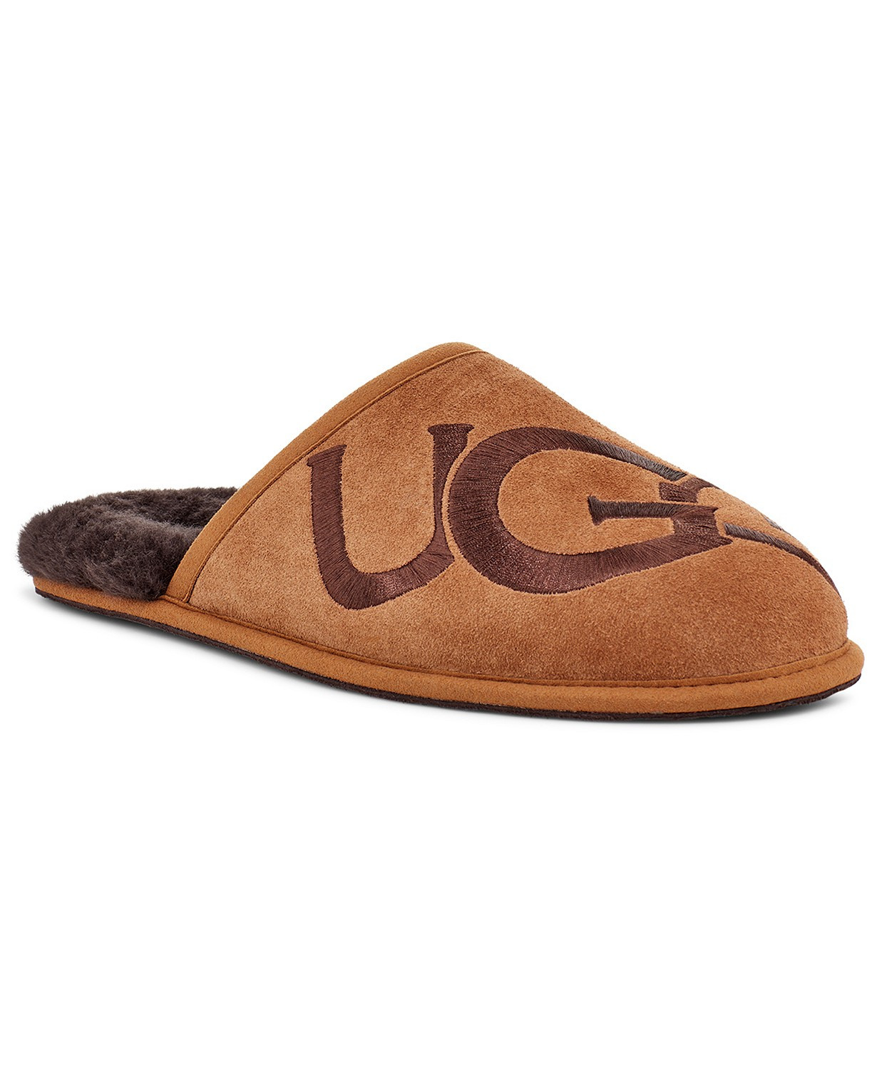 Men's Scuff Logo Slipper | Macys (US)