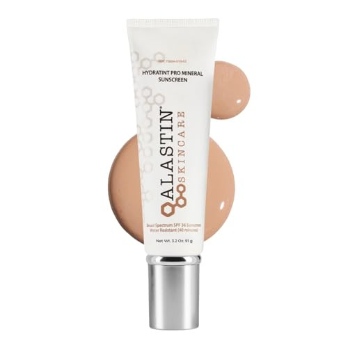 ALASTIN Skincare HydraTint Pro Mineral Sunscreen SPF 36 (3.2 oz) | 2-in-1 Tinted Daily Sunblock | Fragrance-Free, Water Resistant | Amazon (US)