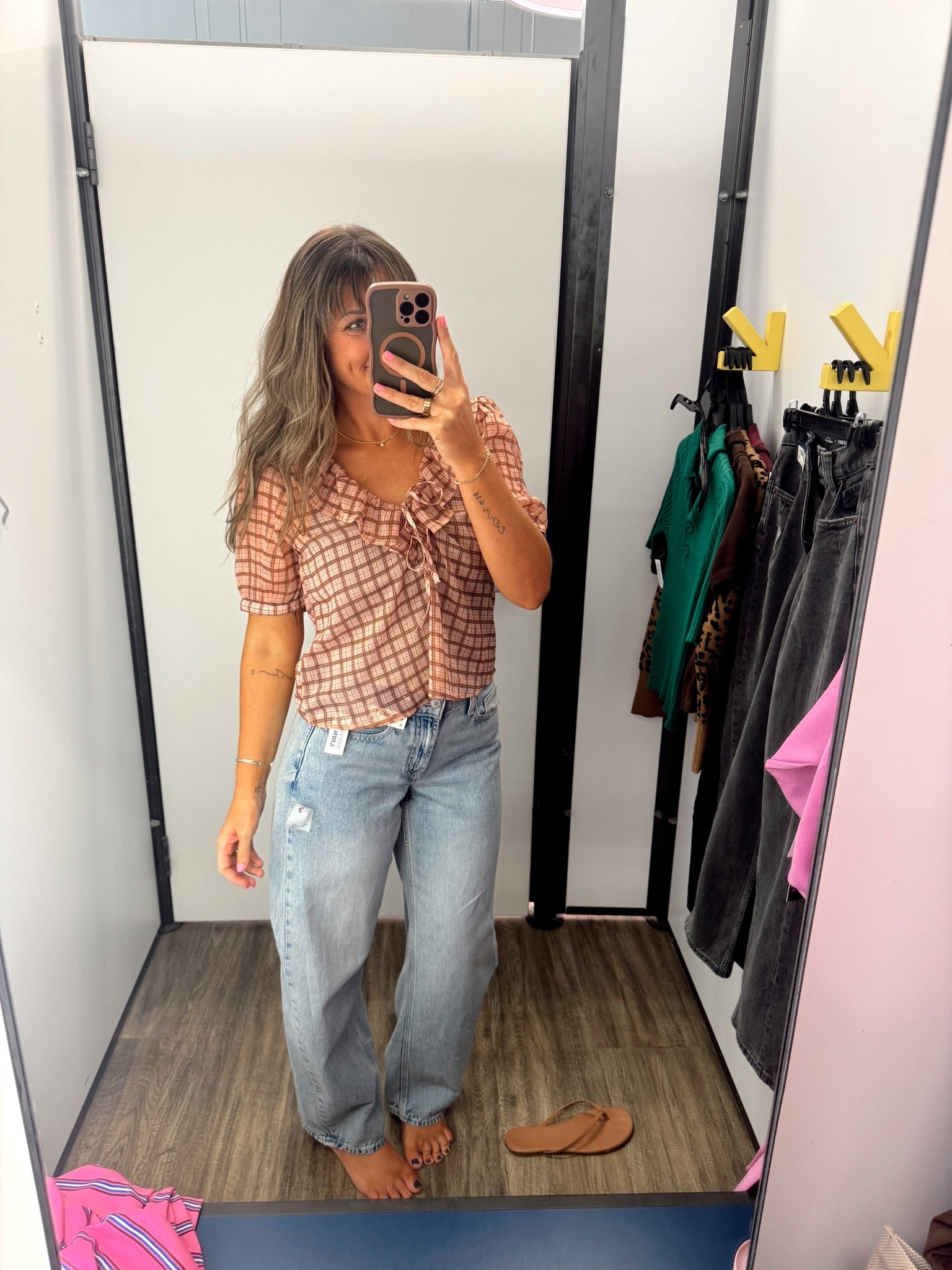 Size 0. XS top. Love this early fall outfit