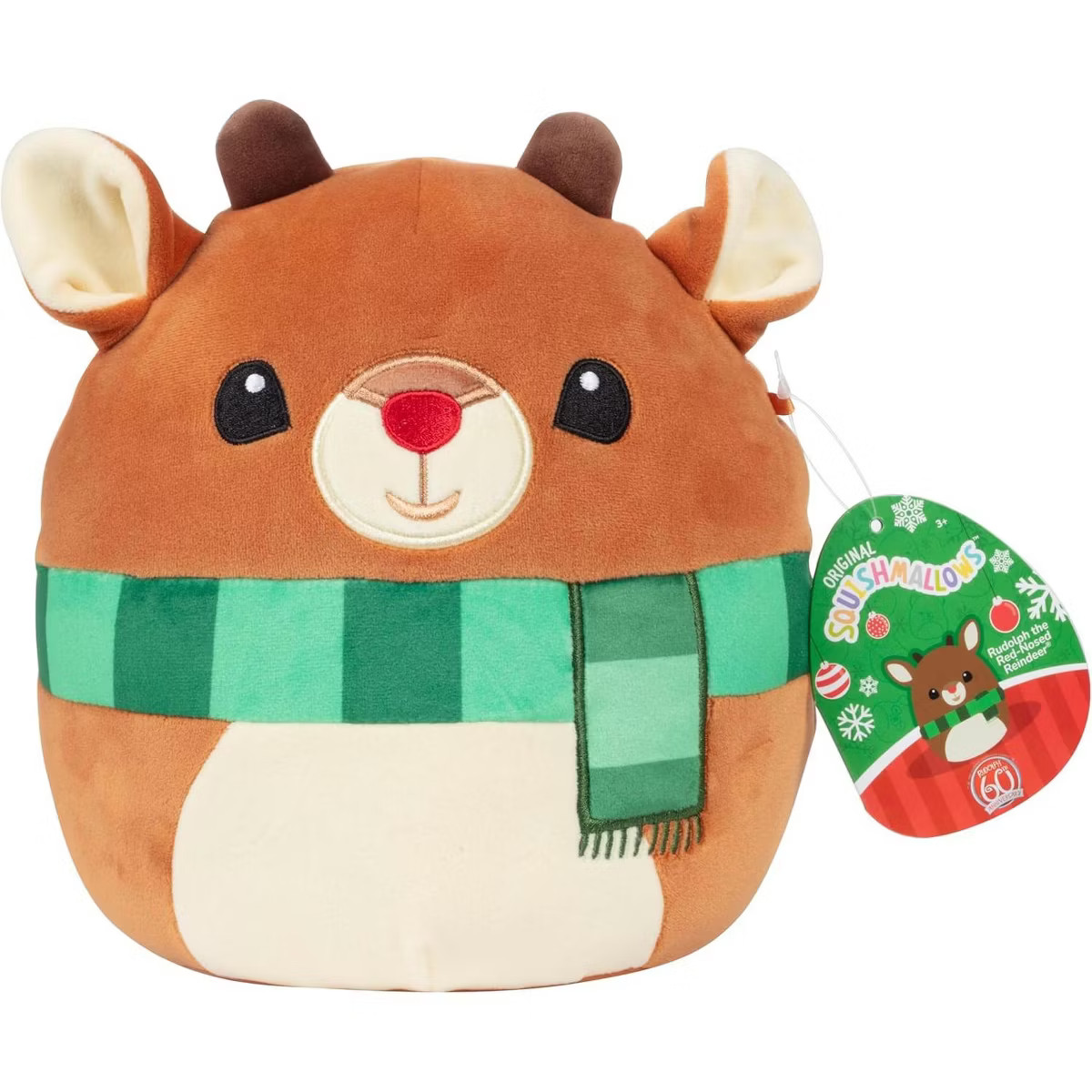 Squishmallows 8" Rudolph Christmas Plush - Officially Licensed Collectible Kellytoy - Rudolph The... | Target