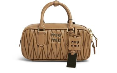 Arcadie quilted nappa leather bag - MIU MIU | 24S US