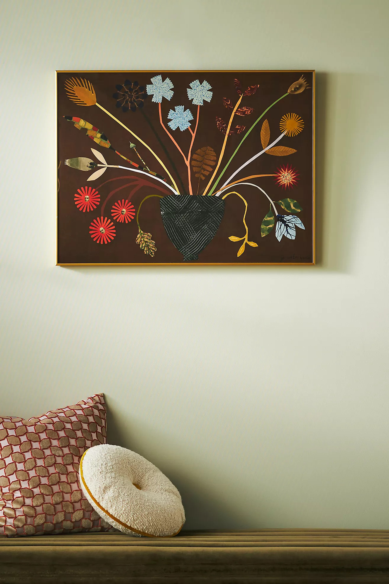 Collage Bouquet Wall Art | Anthropologie (US)