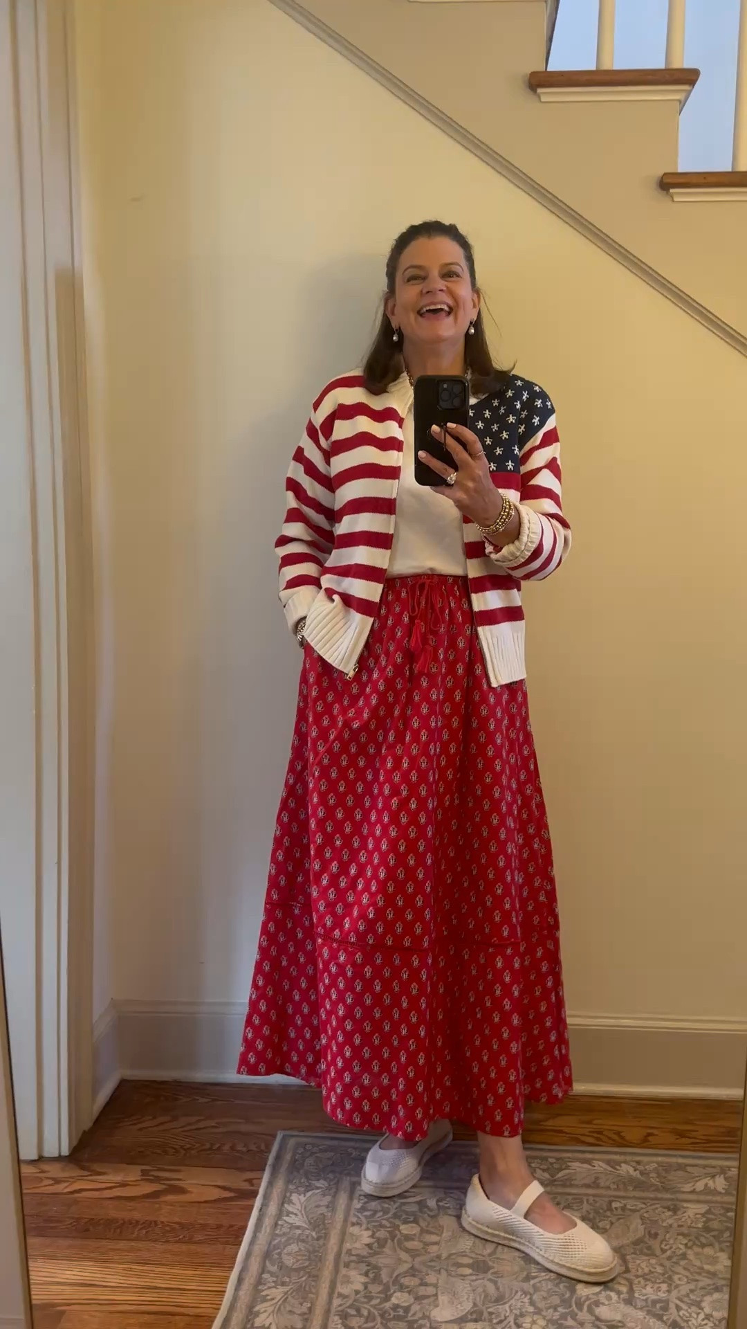 Wear this and get ready for the compliments! I wore this sweater in New England and had over 10 people come up and ask me where I got this sweater. Add this skirt, and you have a an outfit that can take you anywhere in style!

#LTKSeasonal #LTKOver40 #LTKSaleAlert