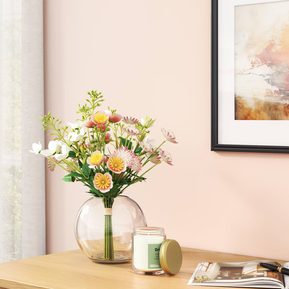 Glass Round Vase - Room Essentials™ | Target