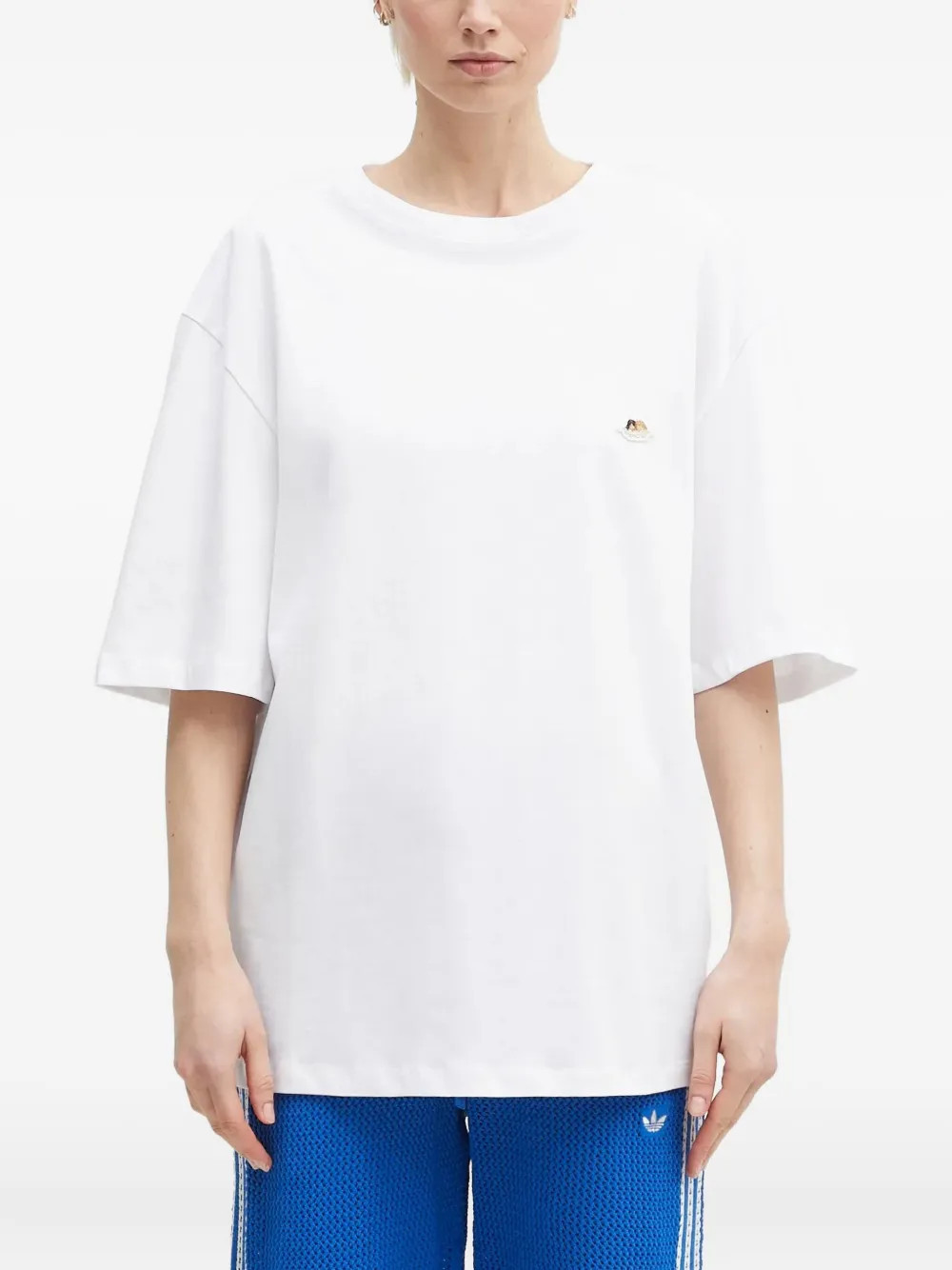 Fiorucci embroidered-angel T-shirt - White | Farfetch Global