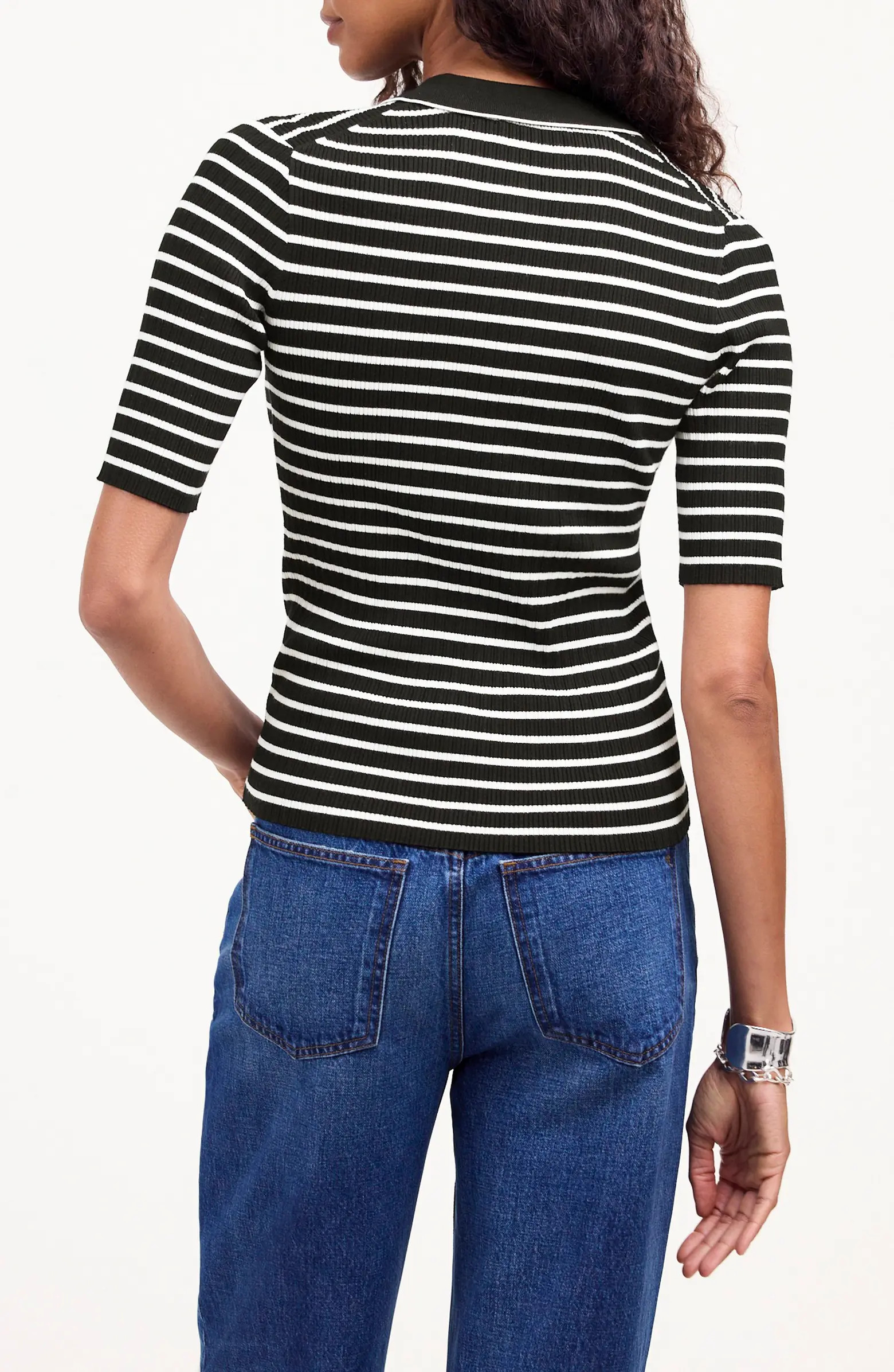 The Signature Knit Sweater Polo Top | Nordstrom