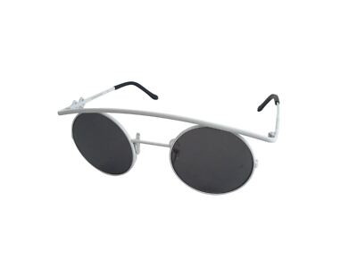 KAREN WAZEN Ladies White Retro XL Round Sunglasses One Size RRP130 NEW  | eBay | eBay UK