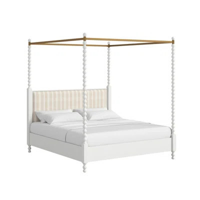 Haven KG Uph Canopy Poster Bed | Wayfair North America