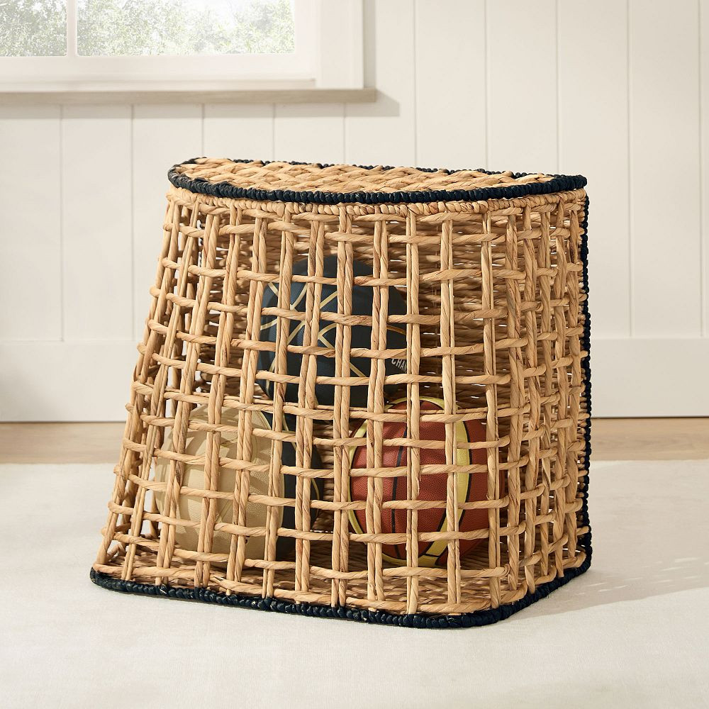 Sports Goal Woven Hamper (24"x22") | Pottery Barn Teen