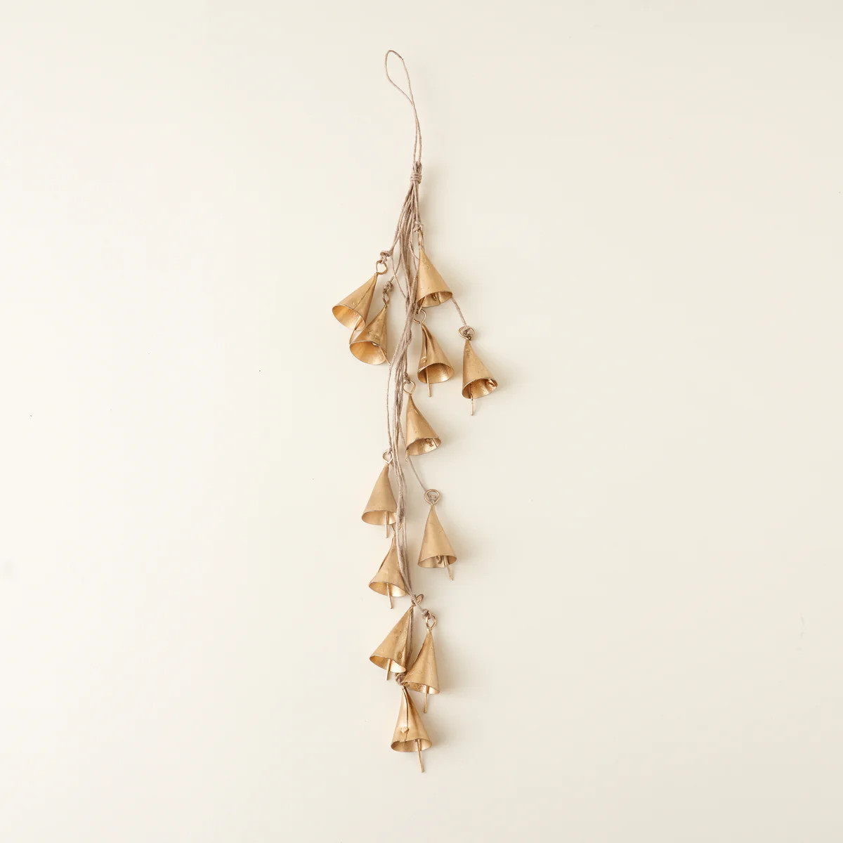 Antique Brass Bell Cluster | Kate Marker Home