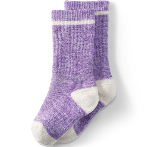 Kids Thermaskin Heat Knee High Boot Socks | Lands' End (US)