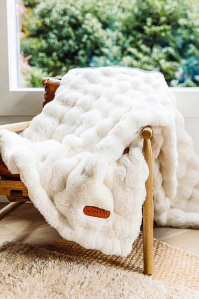 Cloudscape Throw Blanket | Little Giraffe