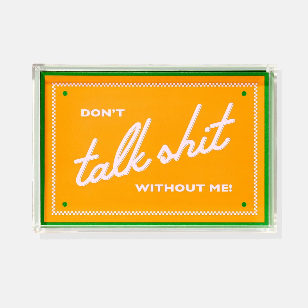 Snarky Orange Small Tray | Tart By Taylor