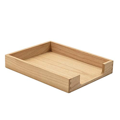 Kirigen Wood Letter-Size Tray Single-Tier(TP-DBR)- Wooden Tones Collection Front-Load Documents T... | Amazon (US)