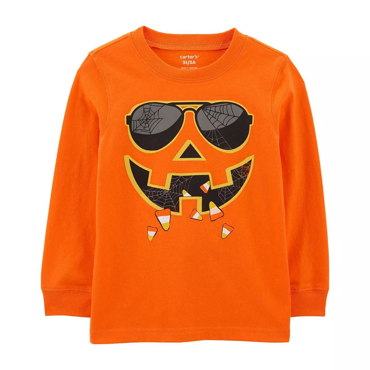 Toddler Boy Carter's Halloween Jersey Tee | Kohl's