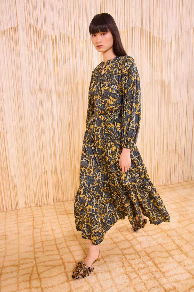 Seraphina Long Sleeve Dress - Luna | Ulla Johnson