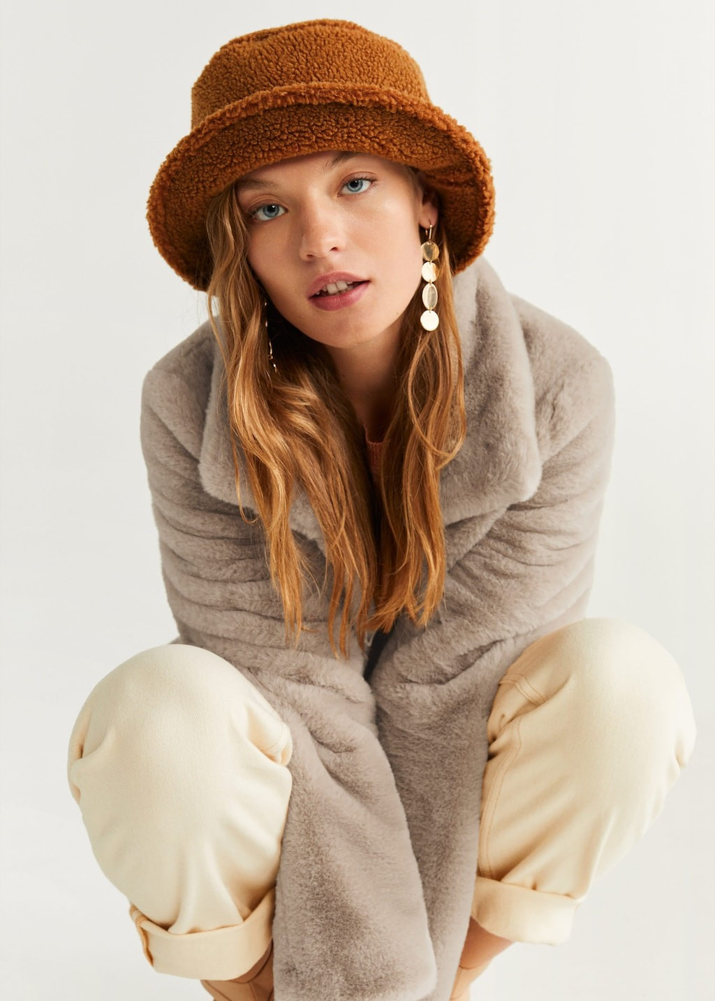 Faux fur jacket | MANGO (US)