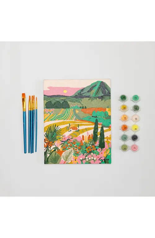 Paint Anywhere Italian Countryside 8 x 10-Inch Paint by Number Kit in Multi at Nordstrom | Nordstrom