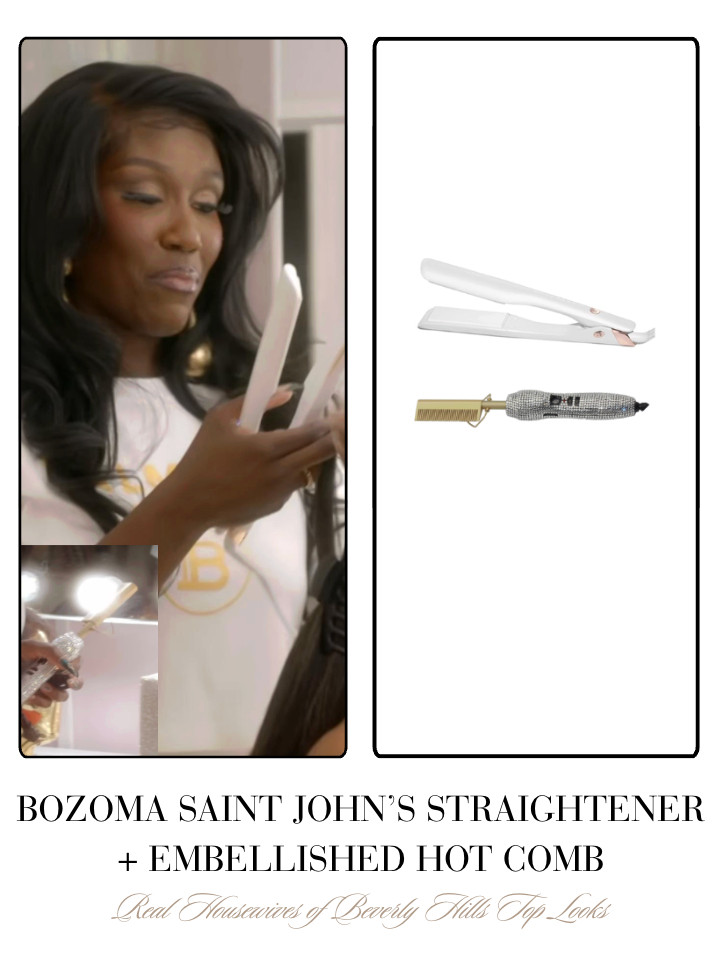 Bozoma Saint John's Hair Straightener and Hot Comb 

 