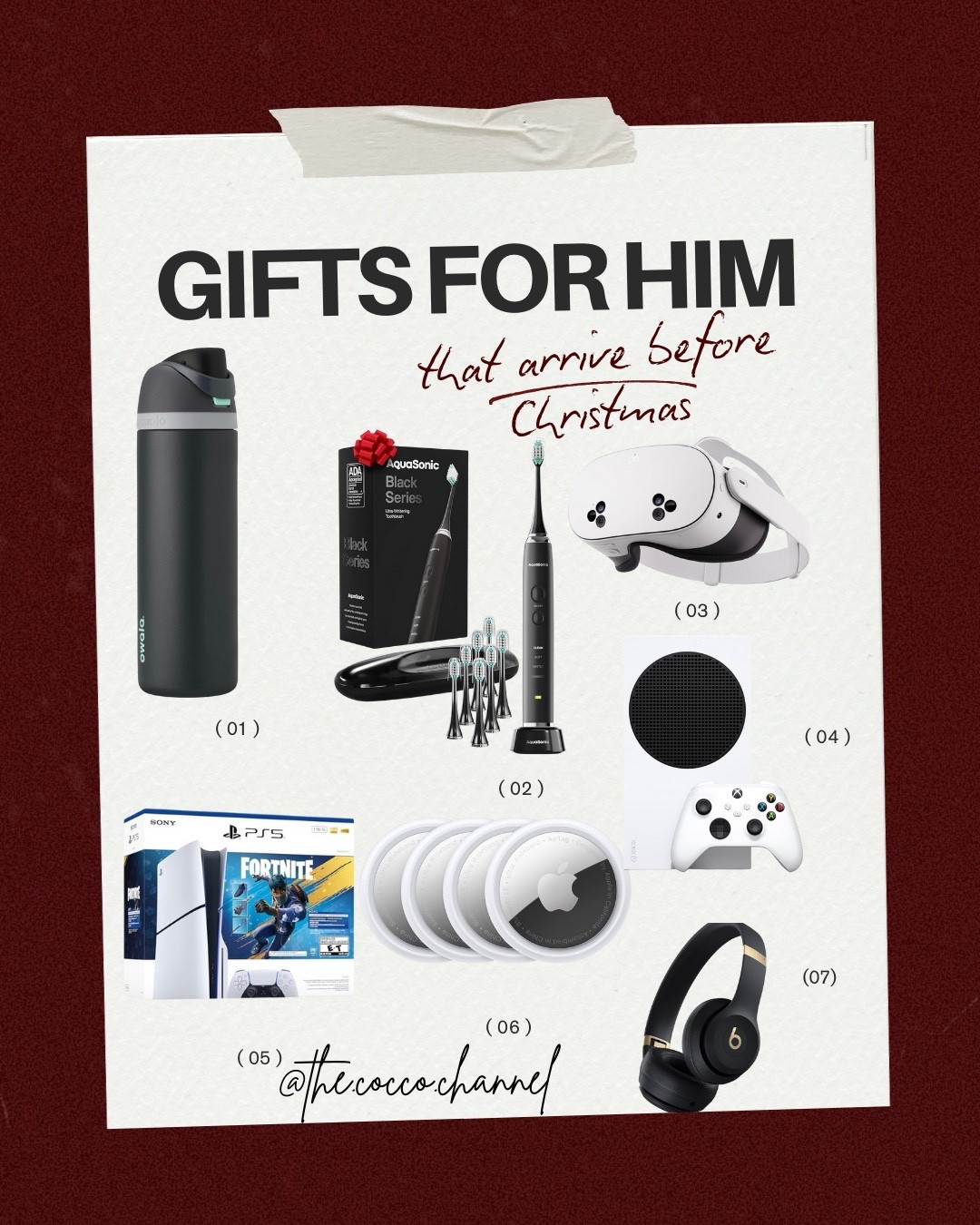 Gifts for him that arrive before Christmass

#LTKHoliday #LTKSaleAlert #LTKGiftGuide