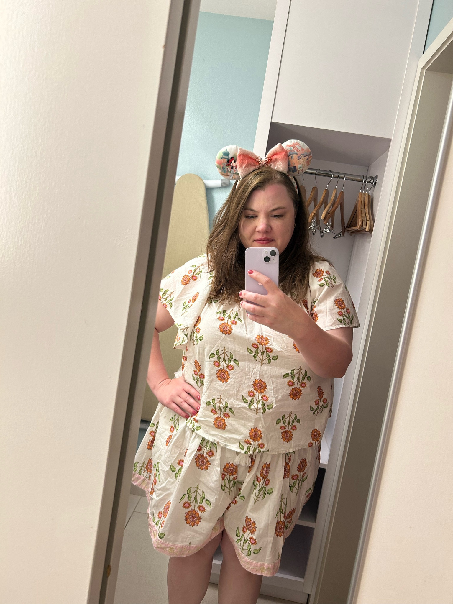 This set is currently 50% off! 

Matching set block print vacation outfit 

#LTKSaleAlert #LTKTravel #LTKFindsUnder50