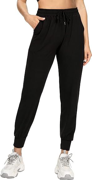 FULLSOFT Sweatpants for Women-Womens Joggers with Pockets Lounge Pants for Yoga Workout Running | Amazon (US)