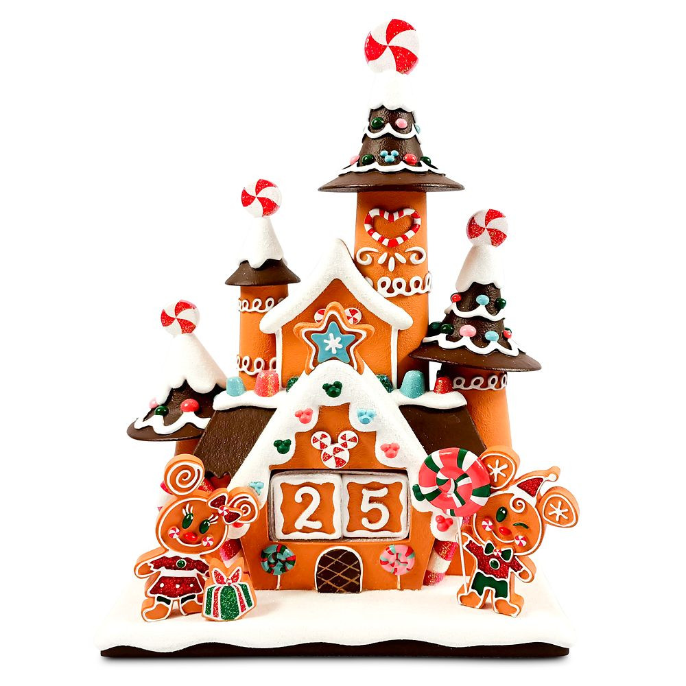 Mickey and Minnie Mouse Holiday Countdown Calendar Castle | Disney Store
