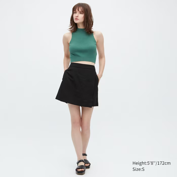 Linen Blend Skort | UNIQLO (US)