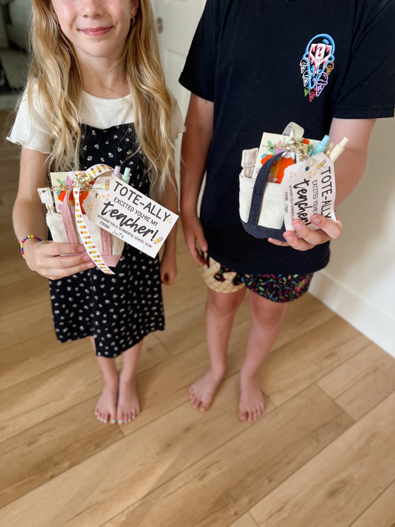 They brought back-to-school gifts for their teachers at BTSN. 

*found the cute printable from @stayathomecircus
#teachergifts #backtoschool

#LTKKids #LTKFamily