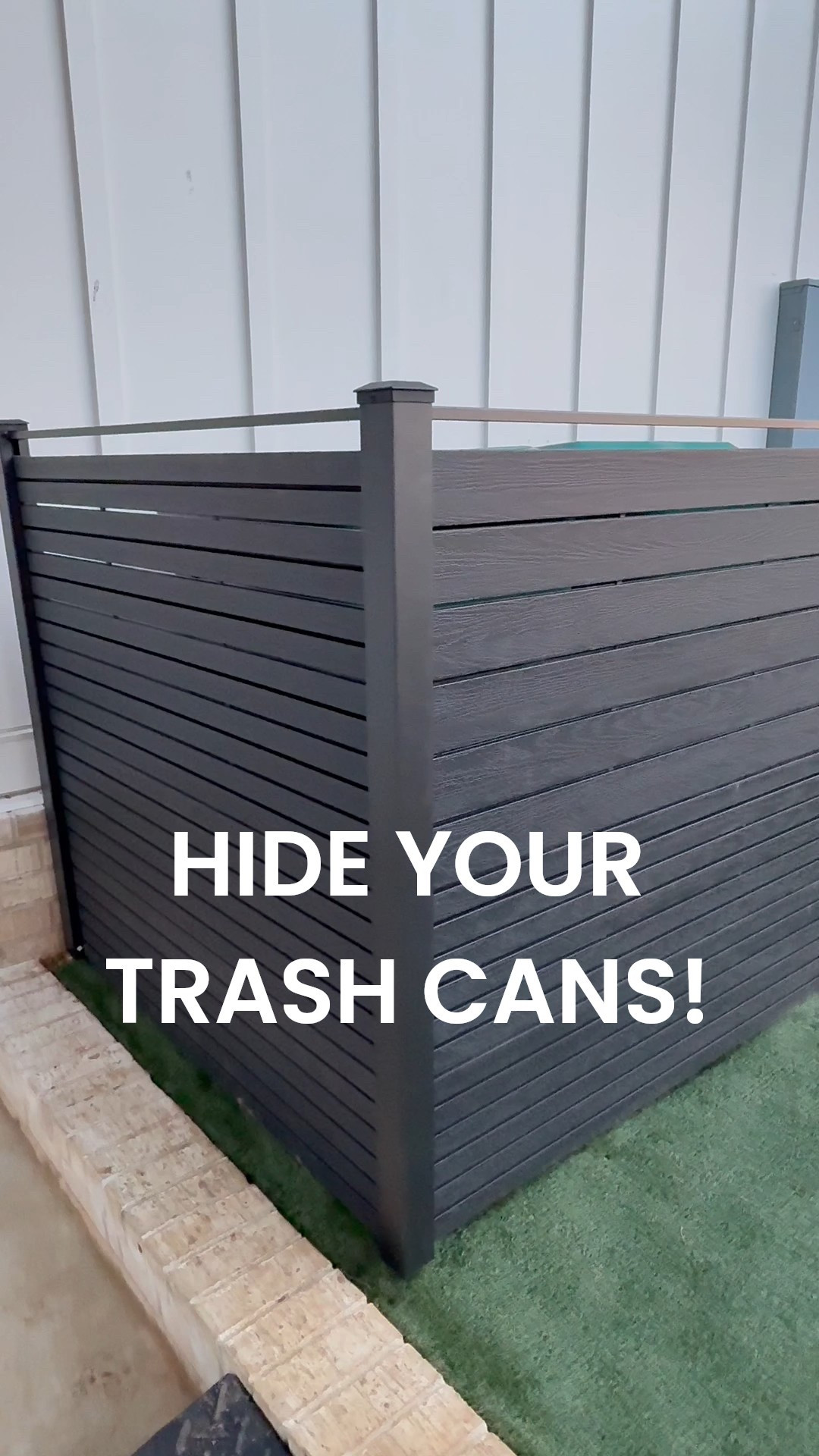 If you’re tired of seeing trash cans scattered across your driveway or along the side of your house, these privacy screens from Wayfair are a simple fix. They come in a pack of four panels that you can arrange to fit your space, making it easy to hide bins while keeping your outdoor area clean and polished.

@wayfair #wayfairpartner #ad #wayfair 

#LTKmomlife #LTKdayinmylife #LTKHome
