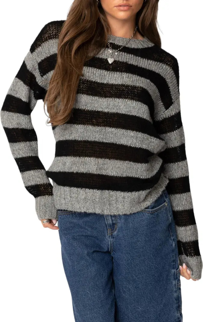 EDIKTED Stripe Sweater | Nordstrom | Nordstrom