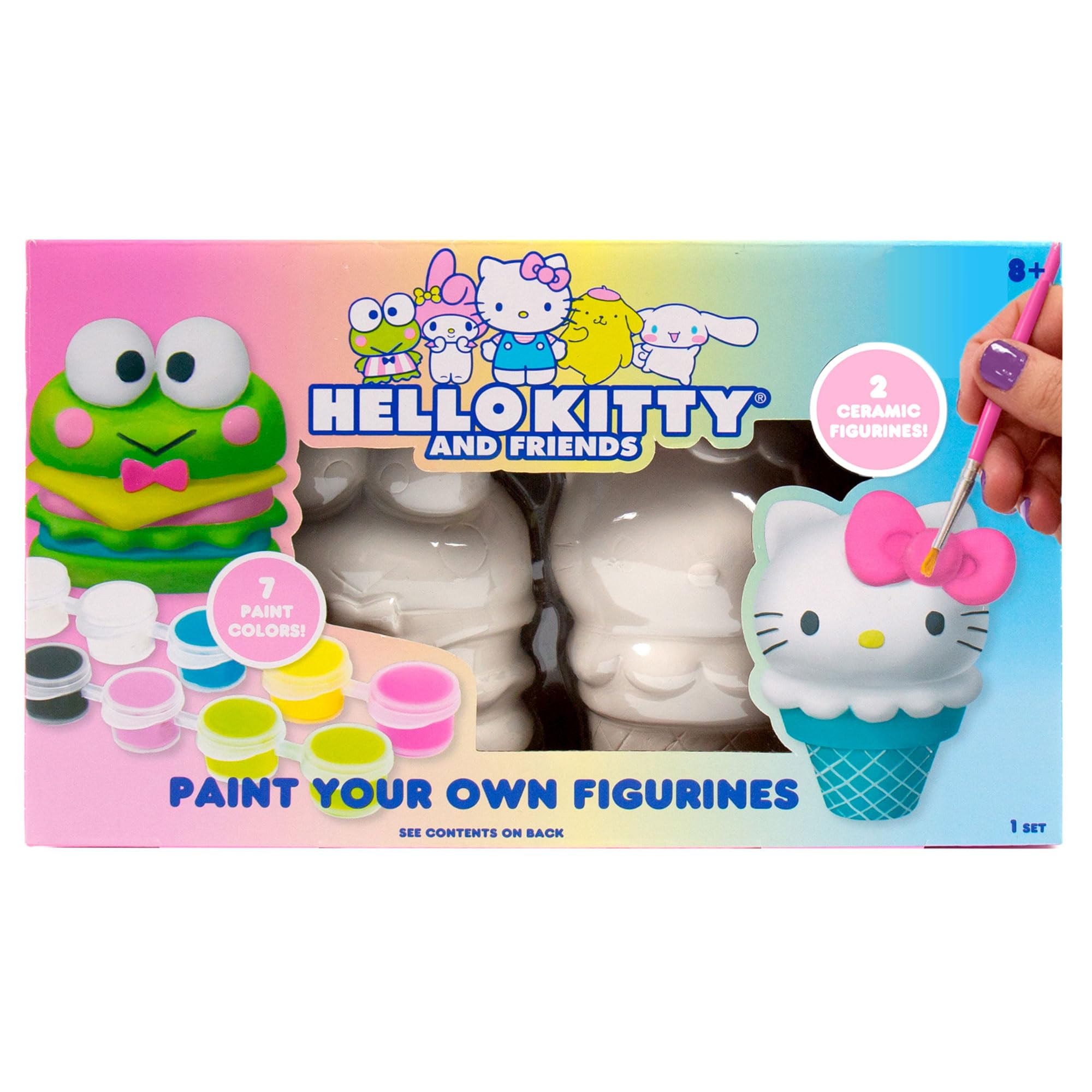 Horizon Group USA Sanrio Hello Kitty and Friends Paint Your Own Figurines Arts and Crafts Kit | Amazon (US)