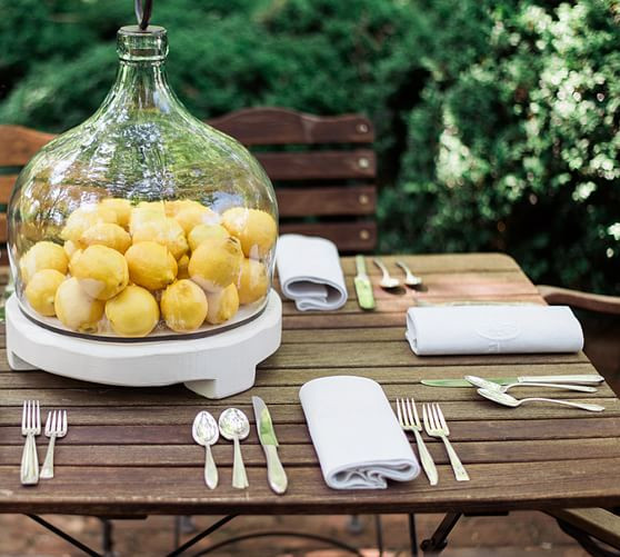 Vintage Hotel Silver 5-Piece Flatware Set | Pottery Barn (US)