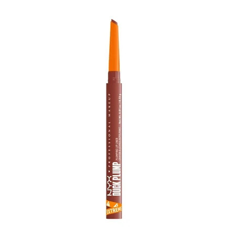 NYX Professional Makeup Duck Plump Long-Lasting Vegan Plumping Lip Liner Pencil Up to 10 HR Wear Matte Finish Swollen Spice Warm Nude 0.01 oz | Walmart (US)
