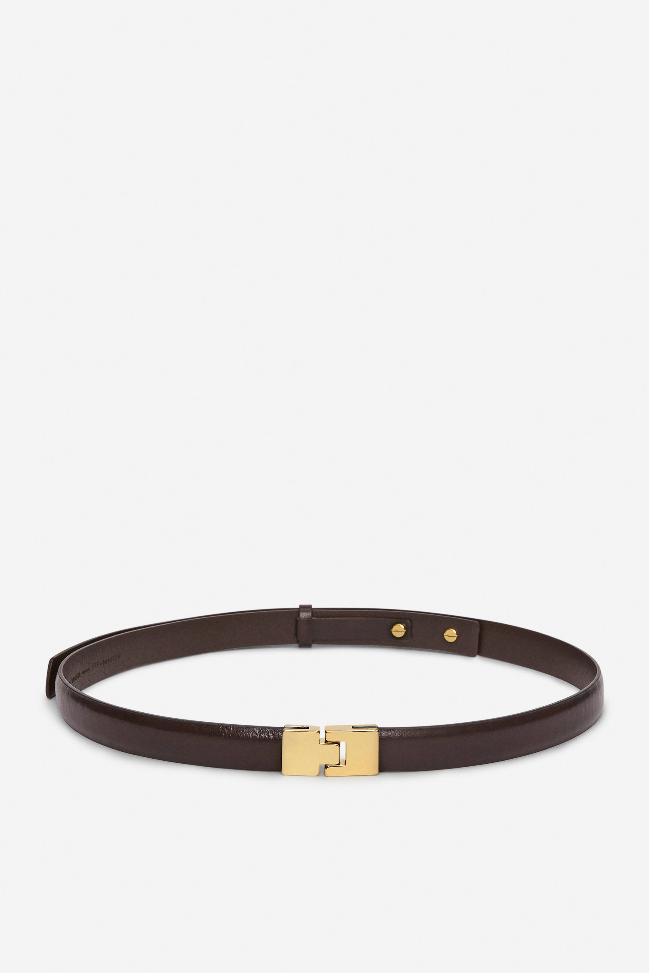 Ledergürtel mit Schnalle | H&M (DE, AT, CH, NL, FI)