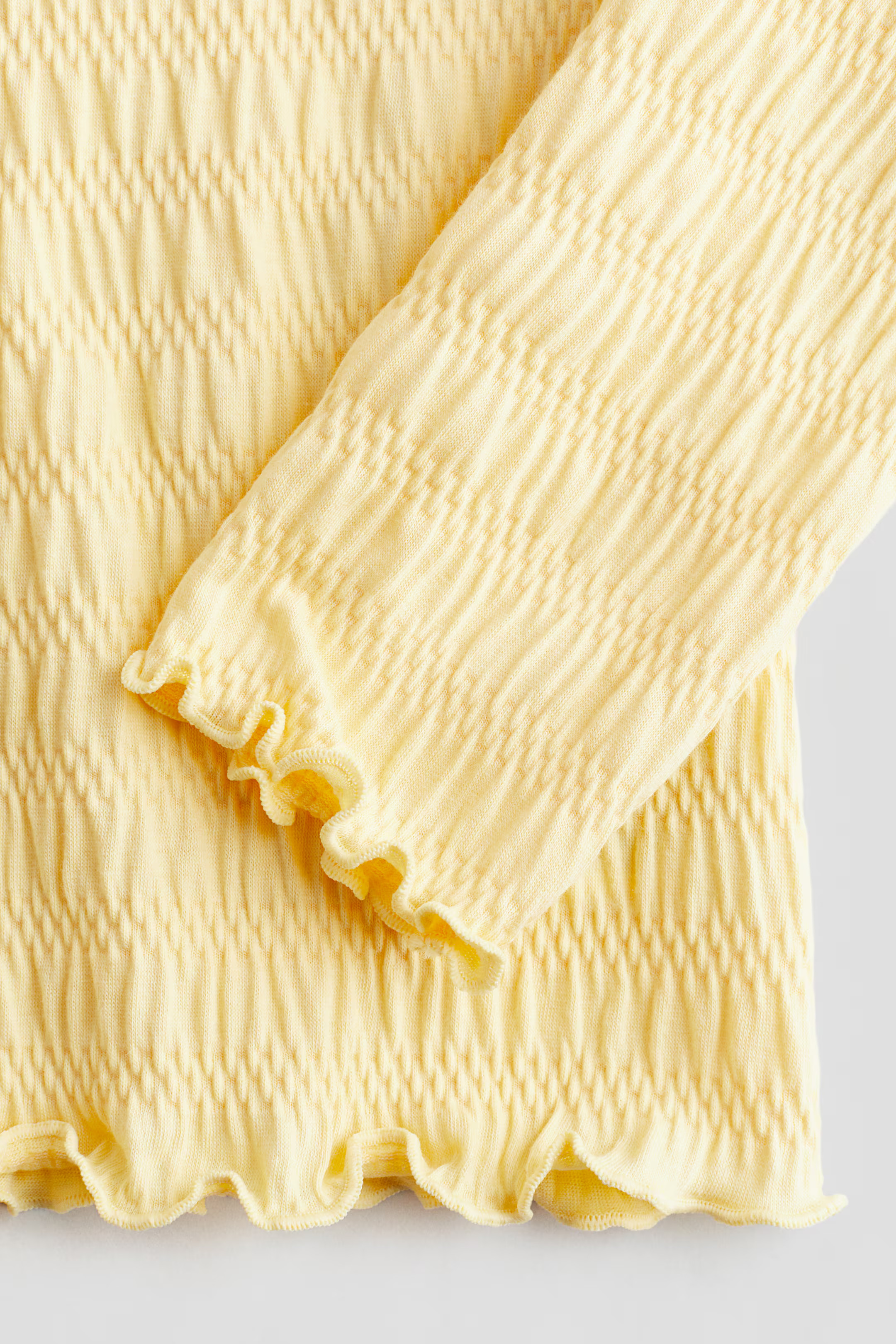 Smocked Jersey Top | H&M (US + CA)