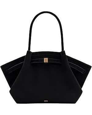 Amazon.com: JW PEI Women's Hana Medium Faux Suede Tote Bag - Black : Clothing, Shoes & Jewelry | Amazon (US)
