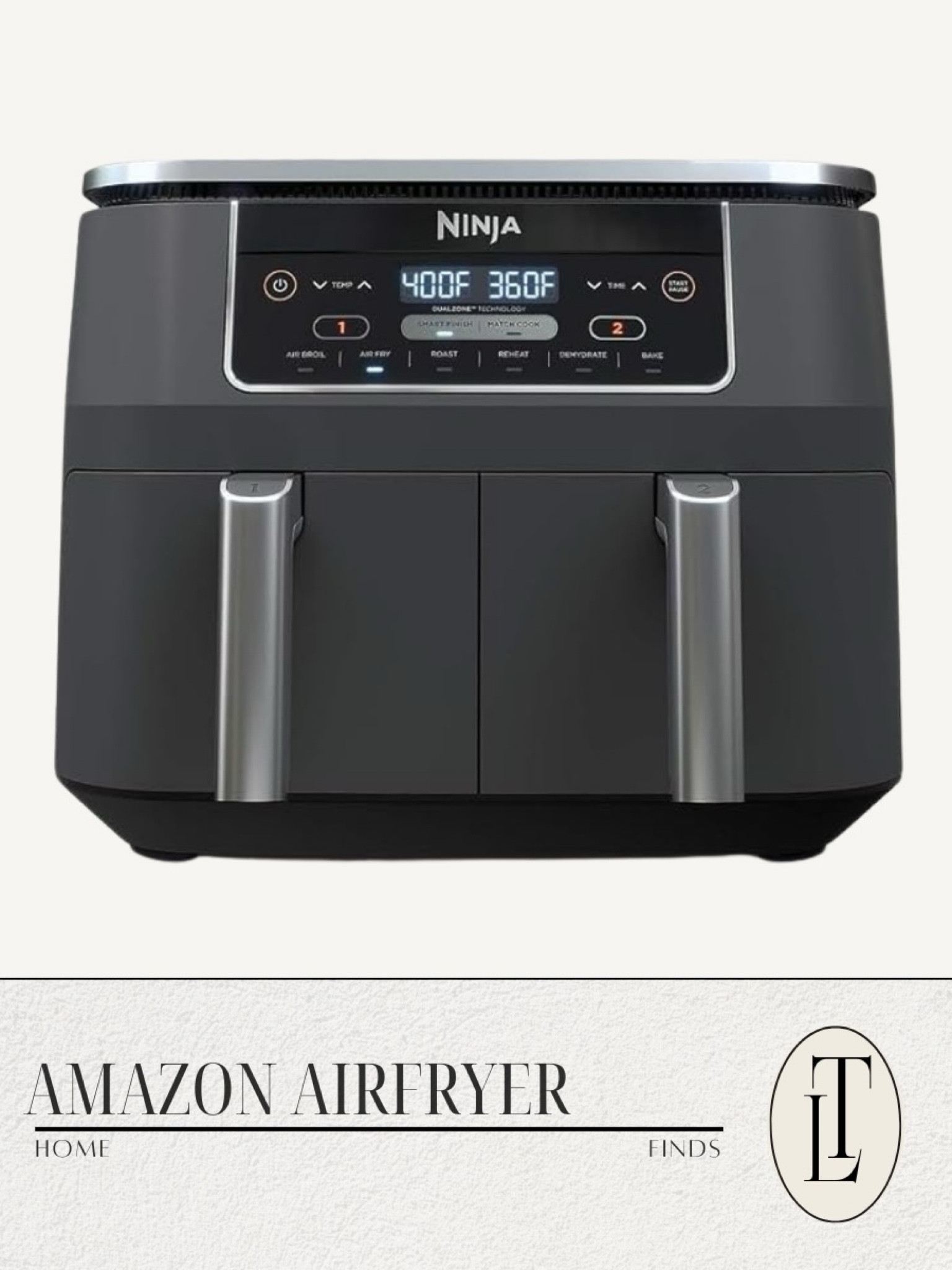 My favorite air fryer, dual so you can cook two things at once! College dorm essentials!! #collegeroom #college #movingout #move #collegemoving #dorm #dormorganization #organization #backtoschool #collegedorm #collegedesk #organization #closetorganizing #collegebathroom #bathroomorganization

#LTKHome #LTKBacktoSchool #LTKU