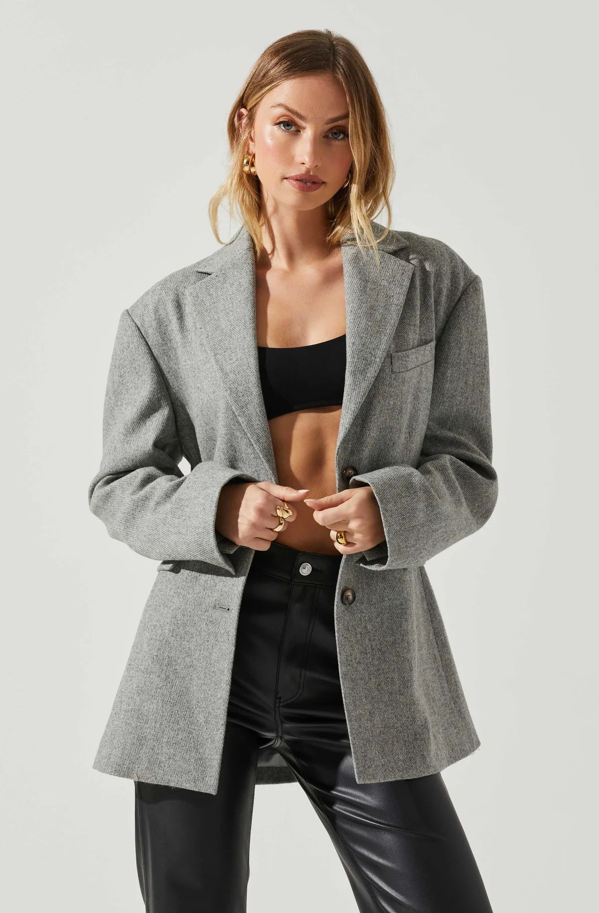 Galilea Oversized Blazer | ASTR The Label (US)