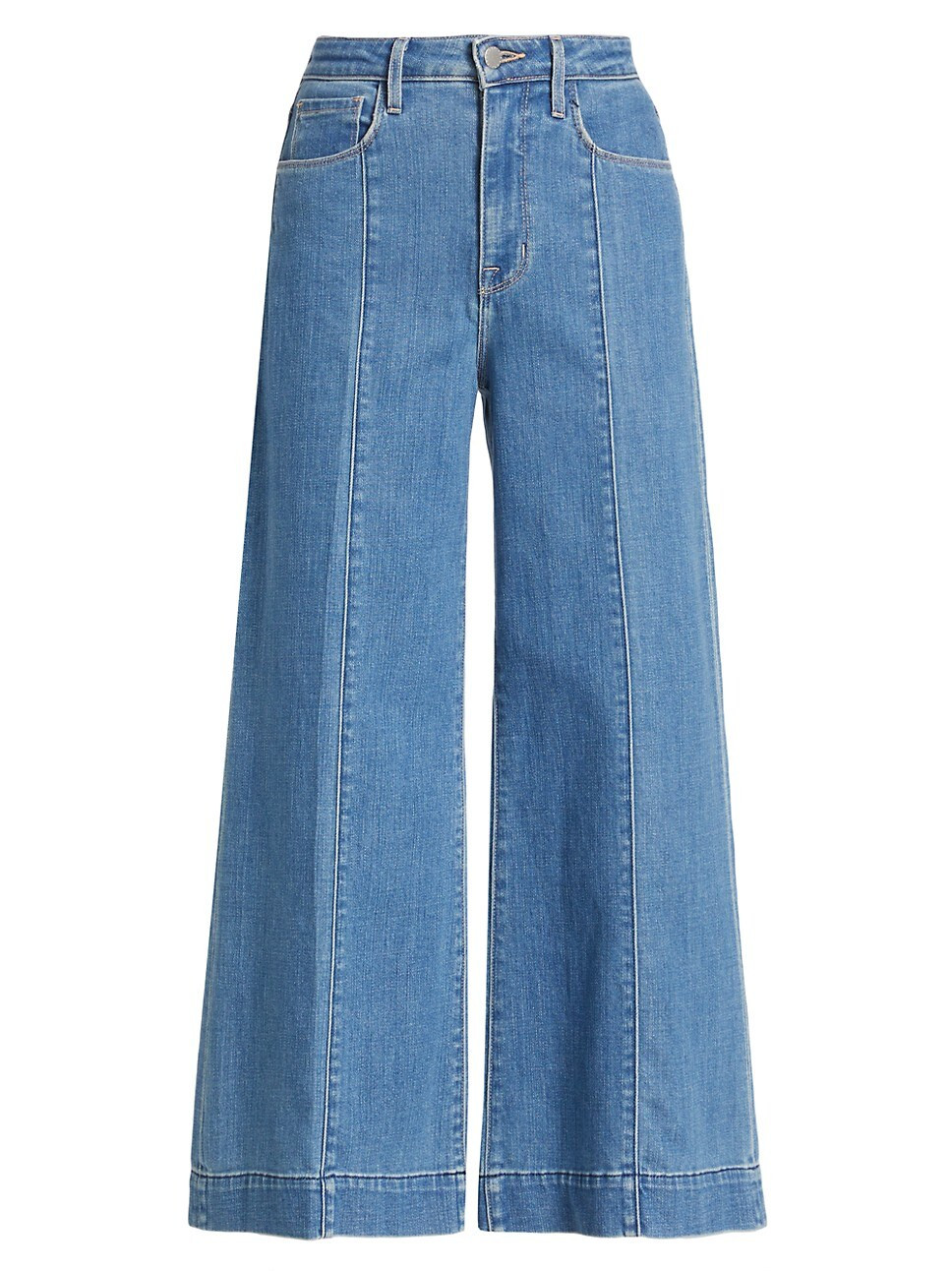 Houston High-Rise Wide-Leg Jeans | Saks Fifth Avenue