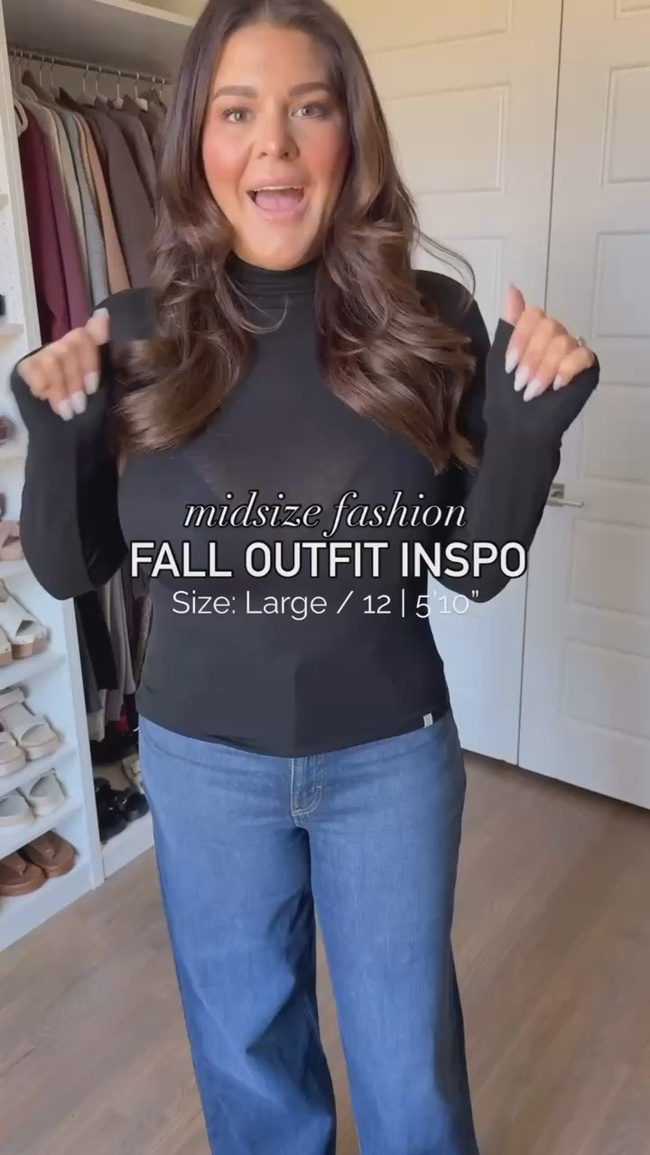 These sheer knit tops are a merino wool blend and so insanely soft! You would never guess that are from Amazon. Wear them with a lace bra underneath for a more sexy look or a cami or full coverage bra for something a bit more modest. They’re also great for layering! Tops: Large Jeans: 12 Long millennial fashion, mom style, leggings outfit, Amazon fashion, midsize style, midsize mom style, updating my wardrobe, trendy style, cozy style, school pickup outfit

#LTKdayinmylife #LTKgrwm #LTKootd