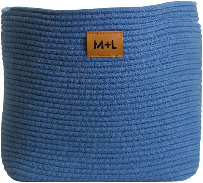 11 inch Cube Basket, Playroom Basket, Storage Cube, Woven Basket, Rainbow Baskets, Playroom Conta... | Amazon (US)