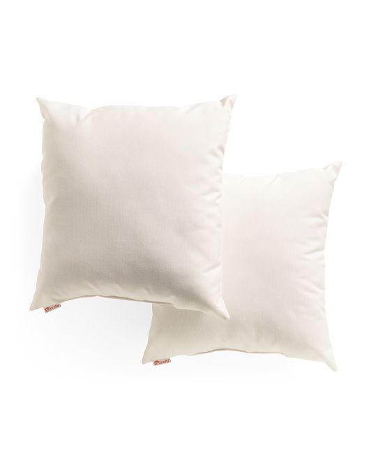 Made In Usa 18x18 Set Of 2 Outdoor Pillows | TJ Maxx