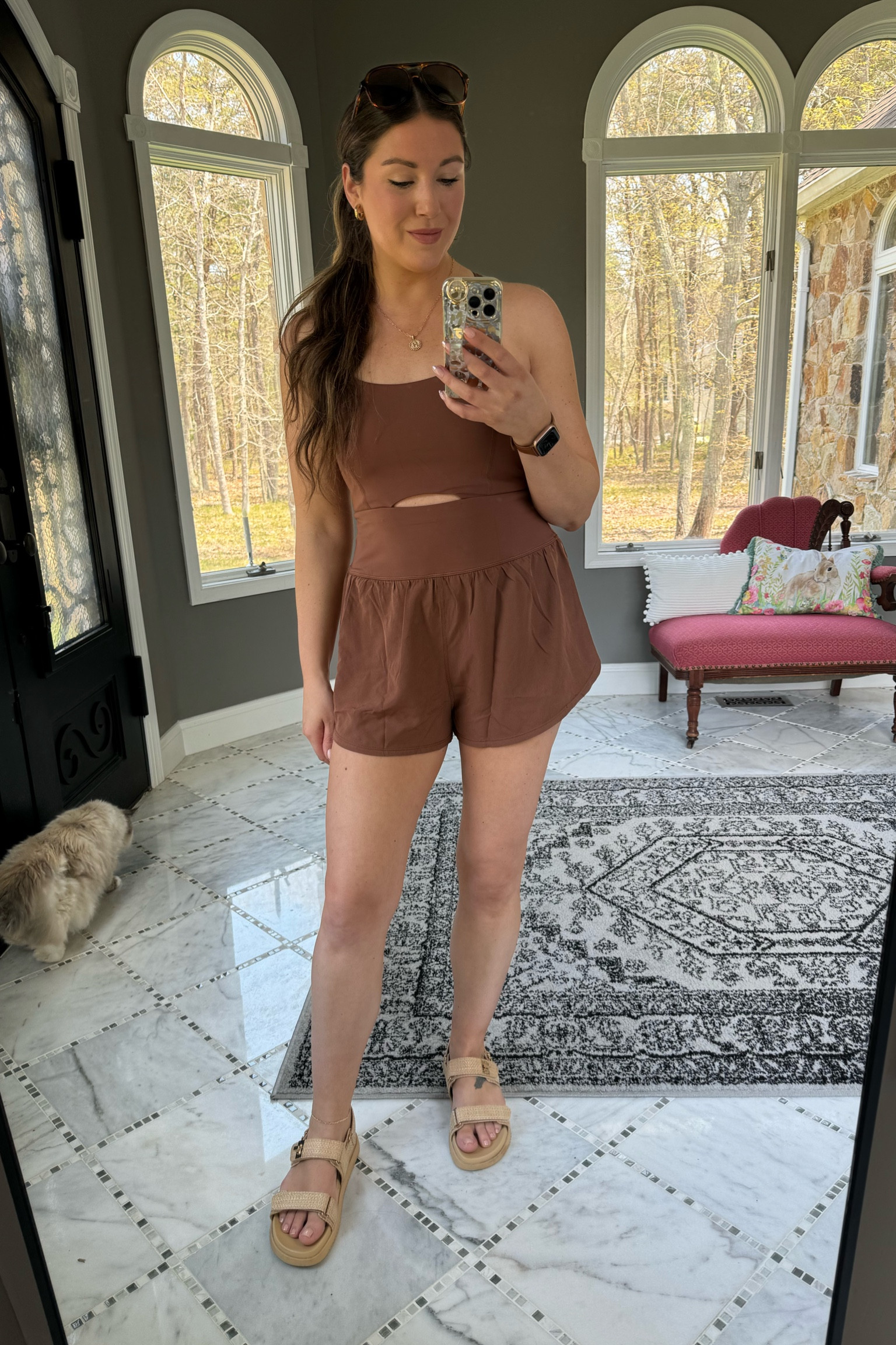 Amazon Workout Romper! Absolutely love this one!

Workout romper, workout outfit, Amazon workout outfit, athletic romper, cute athletic clothes, running outfit, workout clothes, neutral mom style, mom ootd, mom outfit, vacation style, vacation looks, hot mom walk outfit, woven sandals, target sandals, sunglasses, women’s sunglasses, anklet, women’s anklet, Amazon jewelry, everyday gold jewelry 

#LTKfitness #LTKstyletip #LTKfindsunder50
