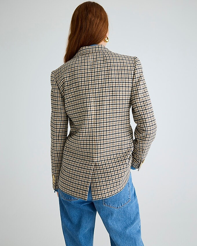 Petite Brynn blazer in plaid Italian wool | J. Crew US