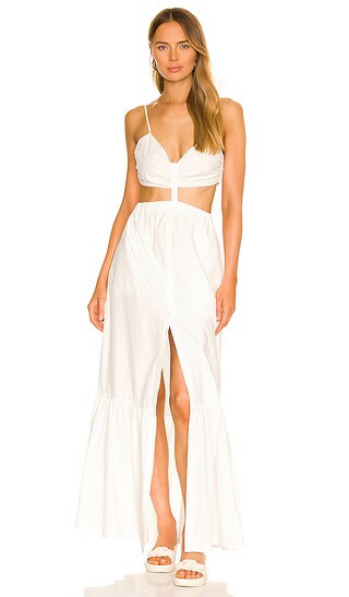Kennedi Maxi Dress in White | Revolve Clothing (Global)