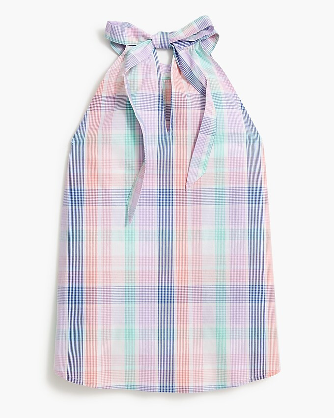 Bow-back halter top | J.Crew Factory